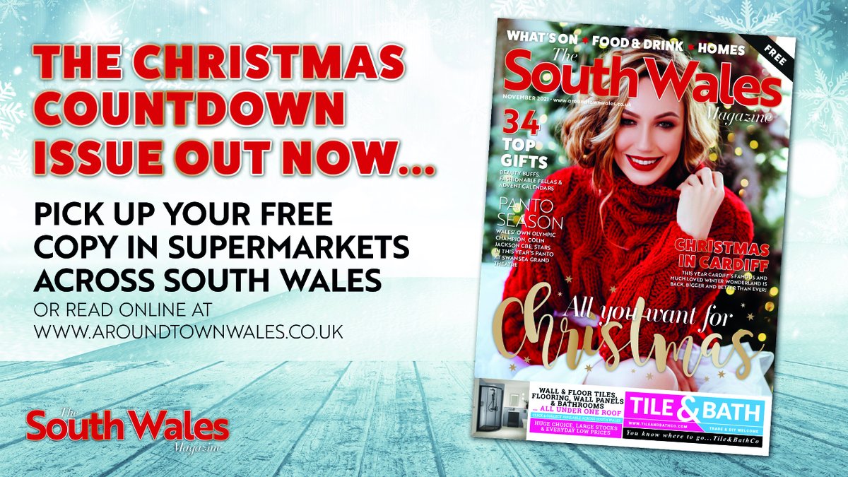 Christmas issue out now! aroundtownwales.co.uk