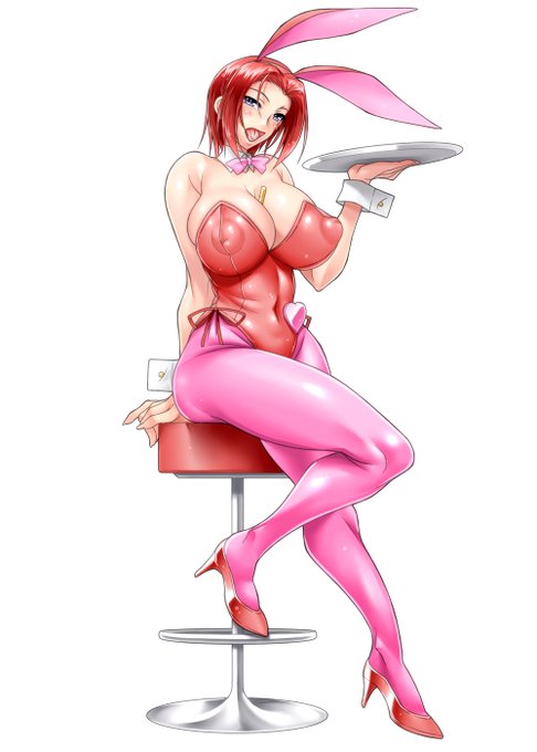 #タイツの日 
バニーは避けて通れない…( ˘ω˘) 