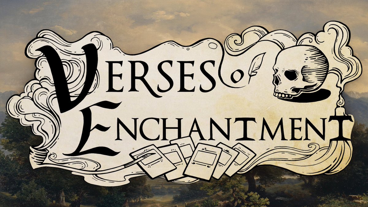 IbeDenaux's tweet photo. hey #PitchYaGame,

📜I'm working on 𝑉𝑒𝑟𝑠𝑒𝑠 𝑜𝑓 𝐸𝑛𝑐ℎ𝑎𝑛𝑡𝑚𝑒𝑛𝑡, a magical card game where you duel wizards using AI generated poetry.📜

Follow me for updates on the game!🏃‍♂️

#gamedev #indiedev #cardgame https://t.co/2FHWSdPuRv