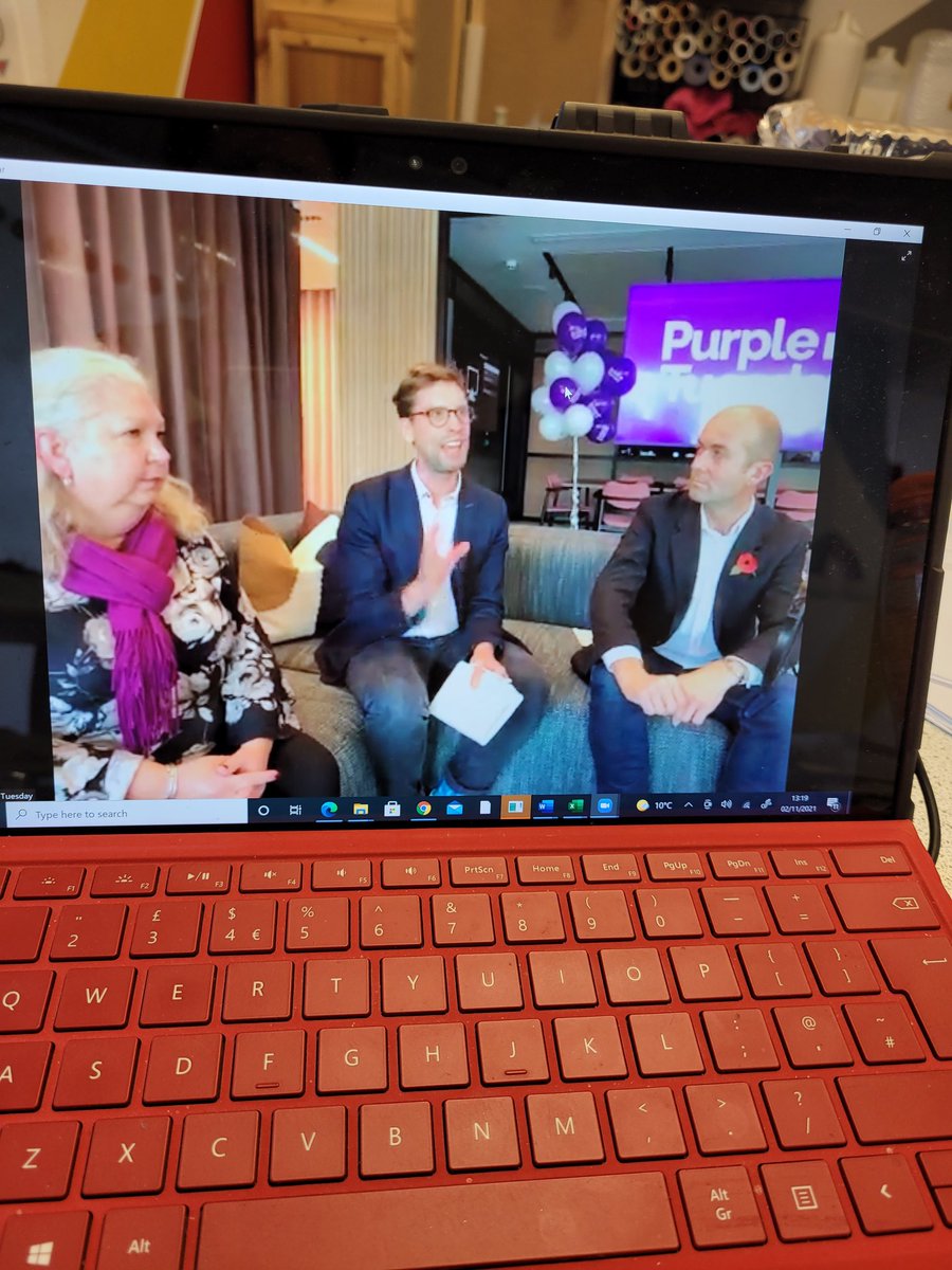 weeredupcycles's tweet photo. Tuning into @PurpleTuesNov live Best Practice for Disabled Customers. @ThinkSmartbox great to hear. We all need to do more and learn more. I am determined to bring about change in businesses here #HaddingtonScotland Thank you @VisitScotland @mcmillwynd #ThumbsUp #PurpleTuesday https://t.co/A7EDF61eSB