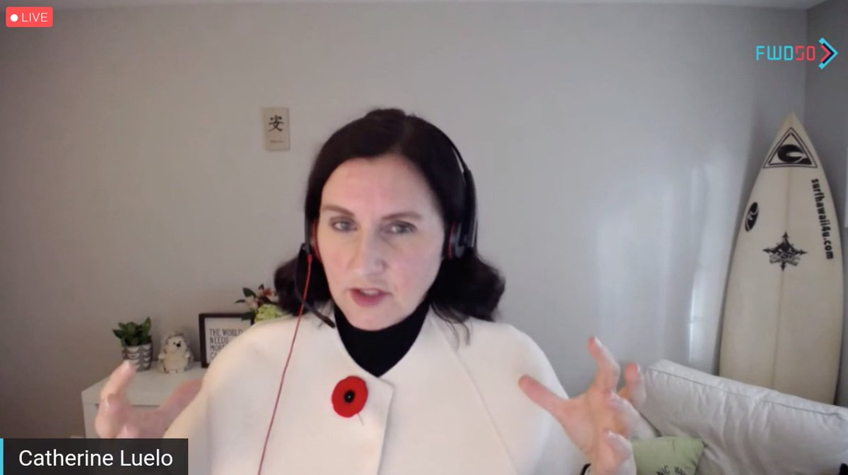 “It’s about changing how we work, and providing great services to Canadians and Canadian businesses. It’s not just about the tech, it’s about the humans.” Catherine Luelo, GC CIO <a href="/TBS_Canada/">TBS Canada</a> #FWD50