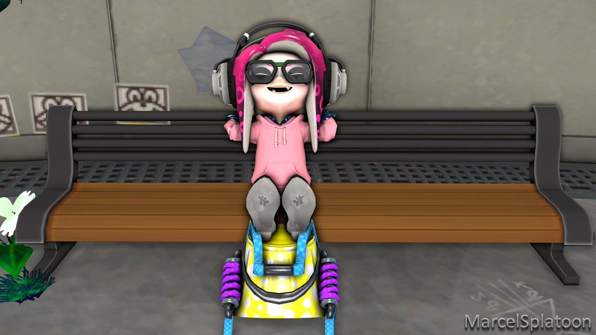 A Request from @MoonlightRosa2. After several turf wars you just have to relax ^^