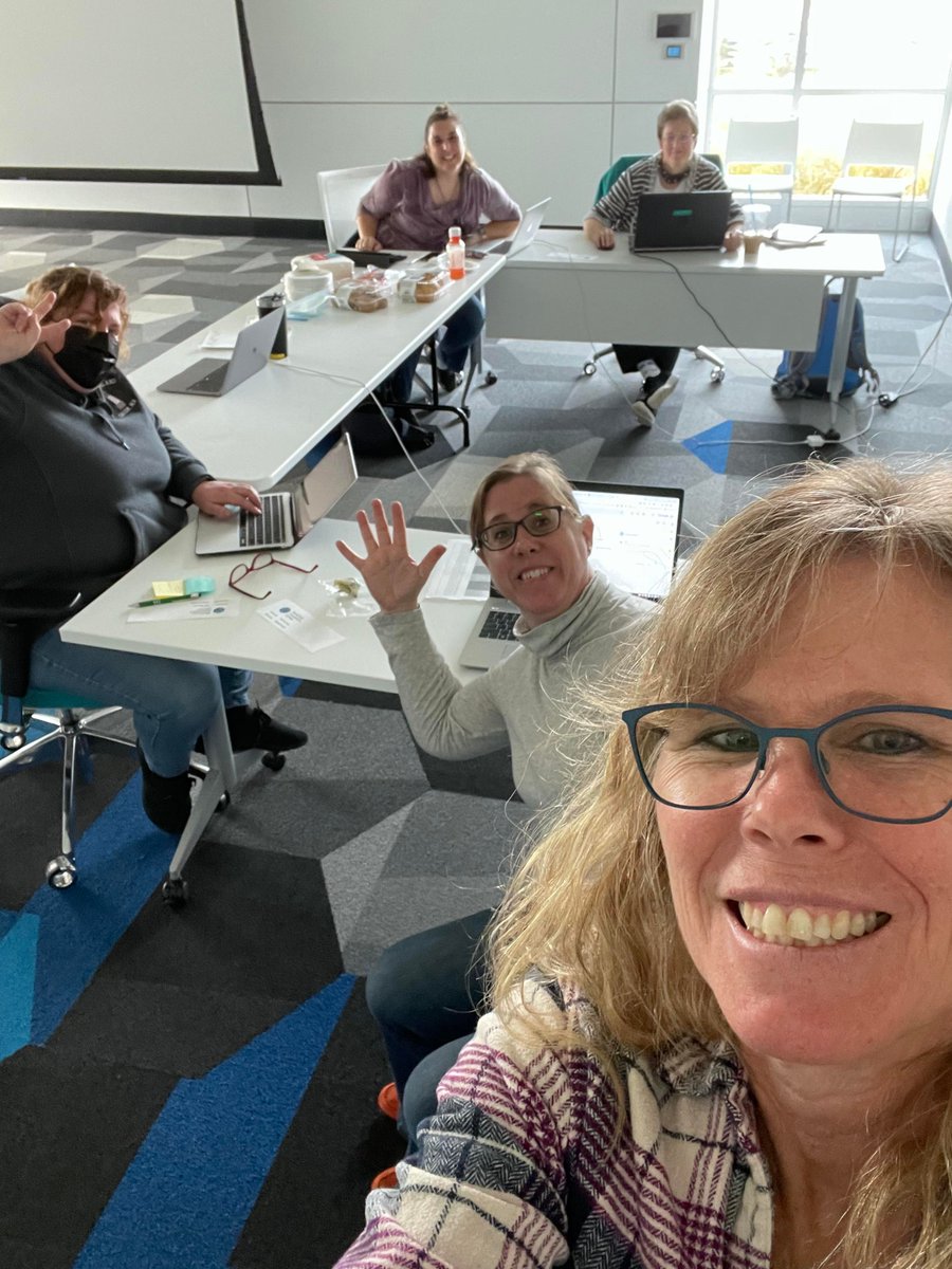 rzigmand's tweet photo. @digcitPLN @iste @CEScasey @MsKhanTeach @CESSuzanne @AlisonCzarneck1 @kerrybean96 @Ginger1842 @ksolender @ncachat1 @bdsheran November 2nd Berkshire County PD day- ISTE certification portfolio artifacts workshop- rockin' it! https://t.co/s1ikhJtDcd