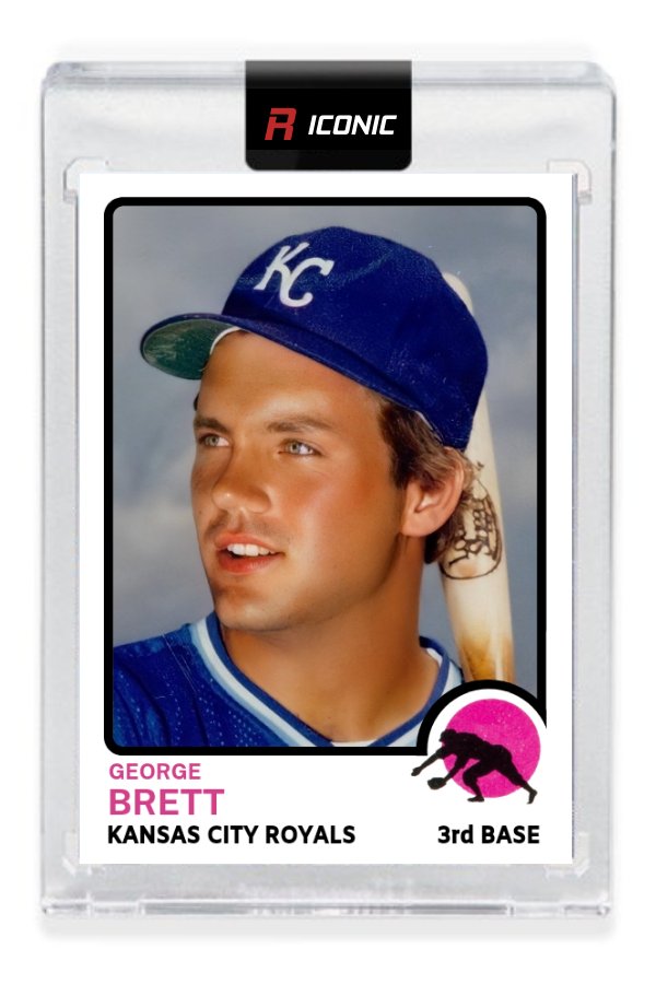 roselleavenue's tweet photo. George Brett #Royald custom card by Roselle Avenue 💥

$30 +$3.95 BMWT. DM for PP invoice. Other Brett and Royals available! Thanks 🙂 https://t.co/MbBSG15aCf