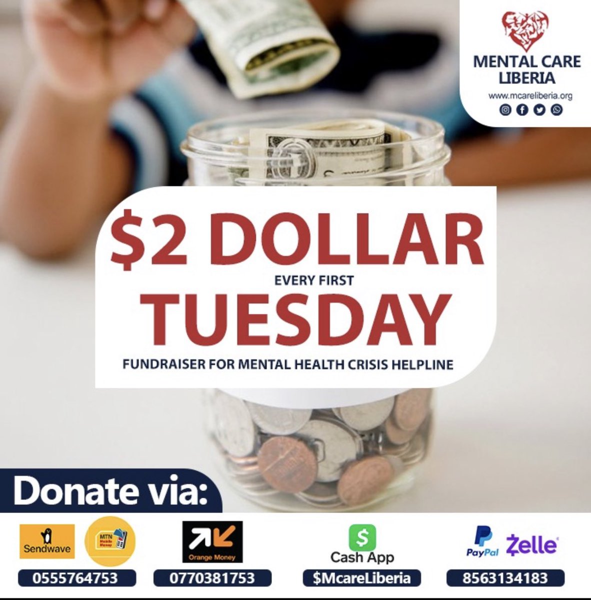 CareLiberia's tweet photo. $2 Tuesday https://t.co/rS5iOsglMG