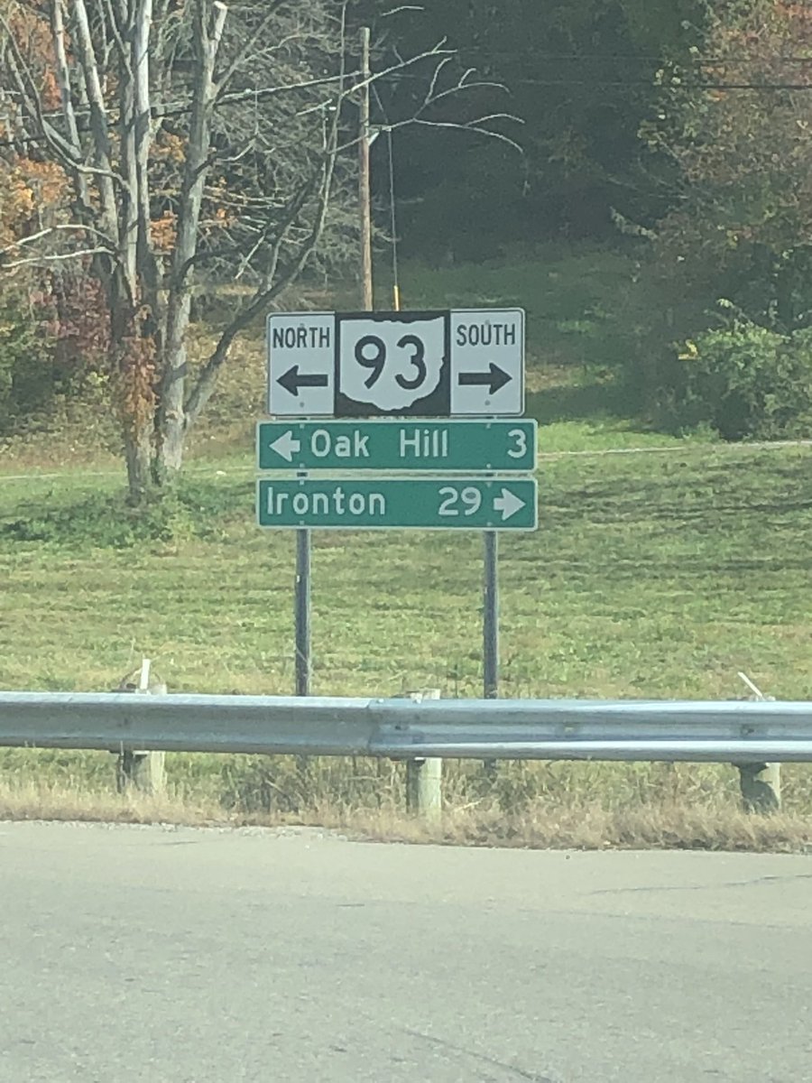 Yesterday’s travels - My flatland Ohio friends who think I live in “the south” have never seen this sign. Turn right and 35 miles to Ashland, KY. #740