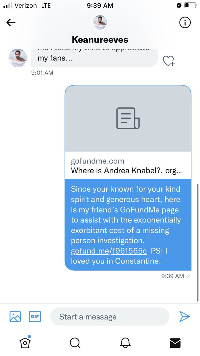 gofindandrea's tweet photo. Did you guys know, that Keanu Reeves personally private messages each of his fans?!? #KeanuReeves 😂 #whereisAndreaKnabel #GoFindAndrea #BillandTedsExcellentAdventure #Constantine #andybeshear #gregfischer #lmpd https://t.co/VMf4Tcic1p