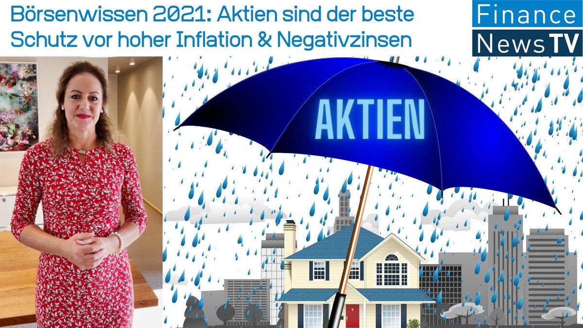 FinanceNewsTV's tweet photo. Börsenwissen 2021: #Aktien sind der beste Schutz vor hoher #Inflation & #Negativzinsen, so Carmen Bandt von #KIDRON im #Interview bei #FinanceNewsTV: https://t.co/5OVkRIFQUG #boerse #investing #invest #Aktien #stocks #Vermögensverwaltung #WealthManagement #Zinsen #rates https://t.co/oNjp1X4GWn