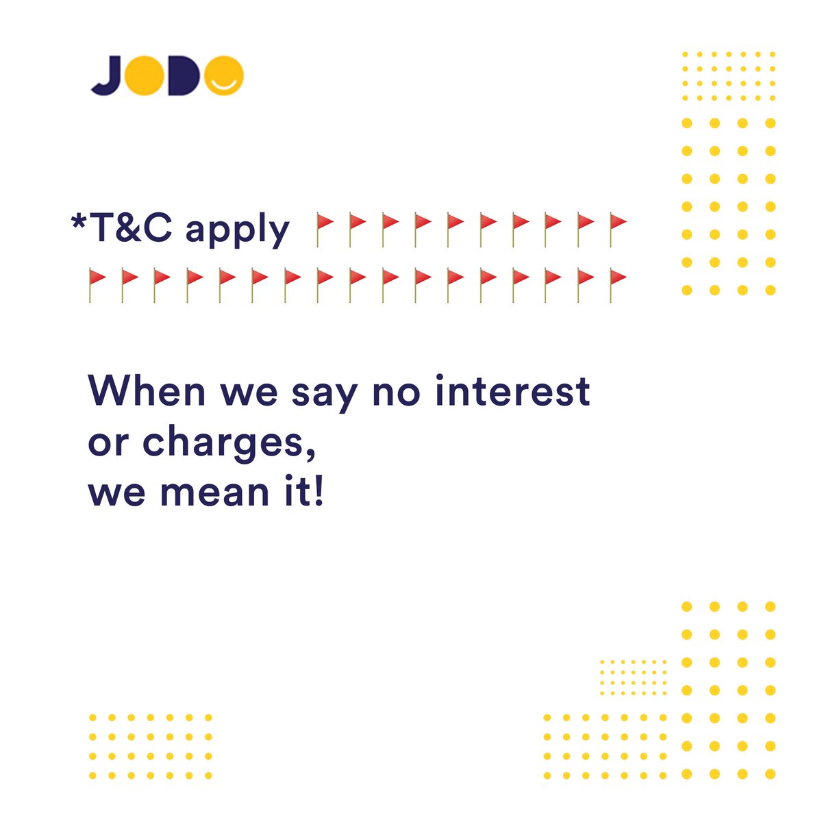 Jodo_in's tweet photo. Have you spotted any red flags around you?
Comment below!
#jodo #jodojoy #redflag #redflags https://t.co/EFEDjRPJoB