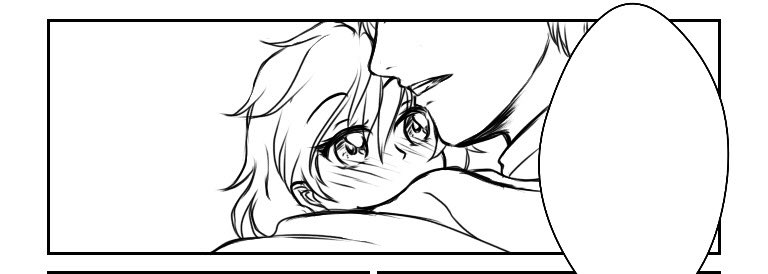 光ちゃんめっちゃ誘惑してくるランティス描いてる 