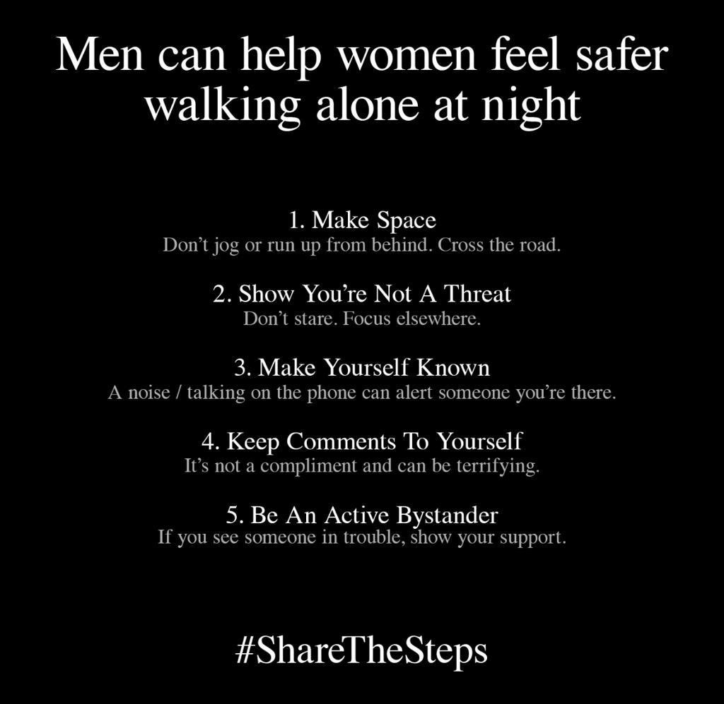 We'll be putting posters up in the Trades Club
Let's all #sharethesteps