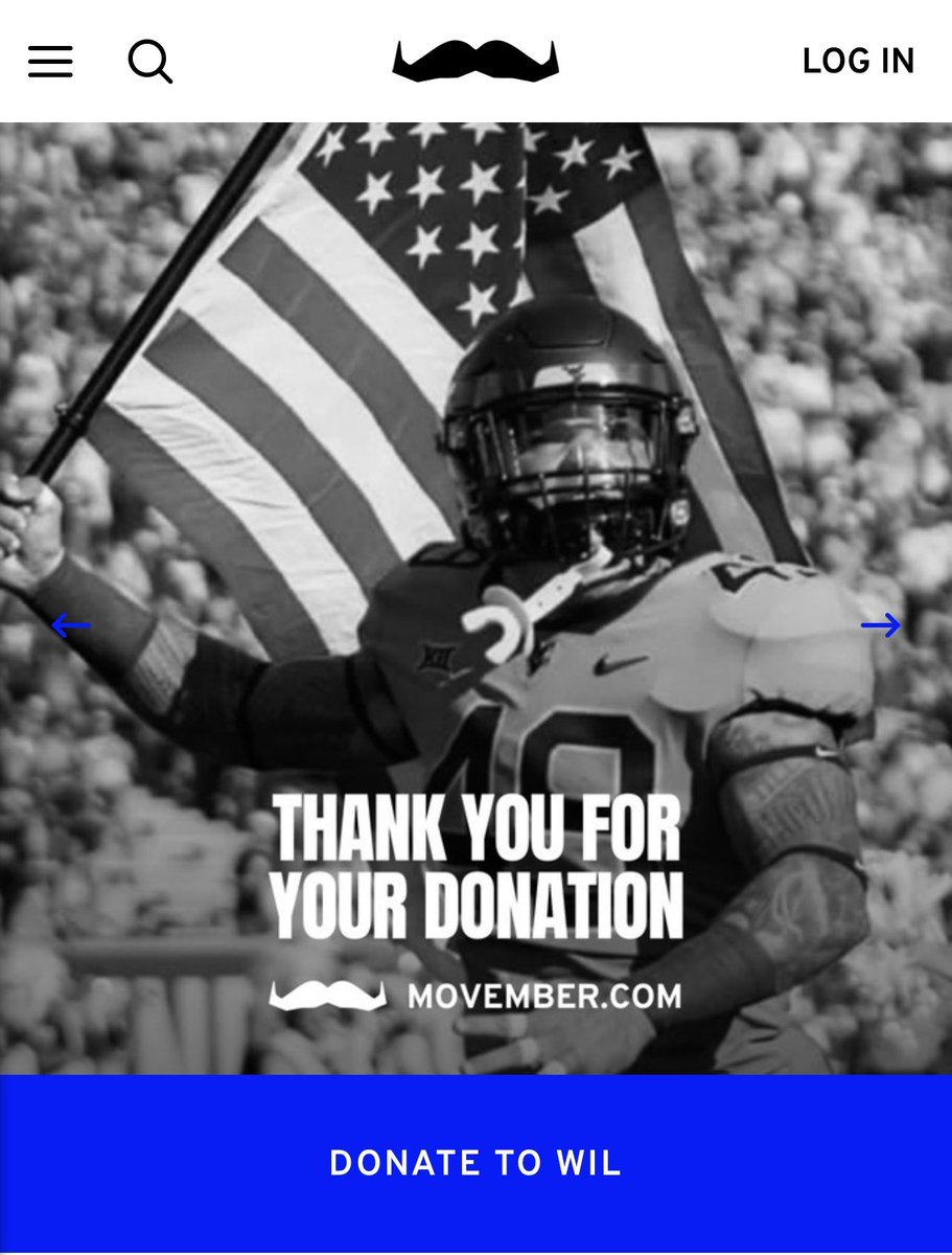 wil_schoonover's tweet photo. Help me raise money for men’s mental health awareness. The link to donate is in my bio. @Movember @WVUfootball #endthestigma #veteranshelpingveterans #mensmentalhealthmonth https://t.co/EHorhORfmp