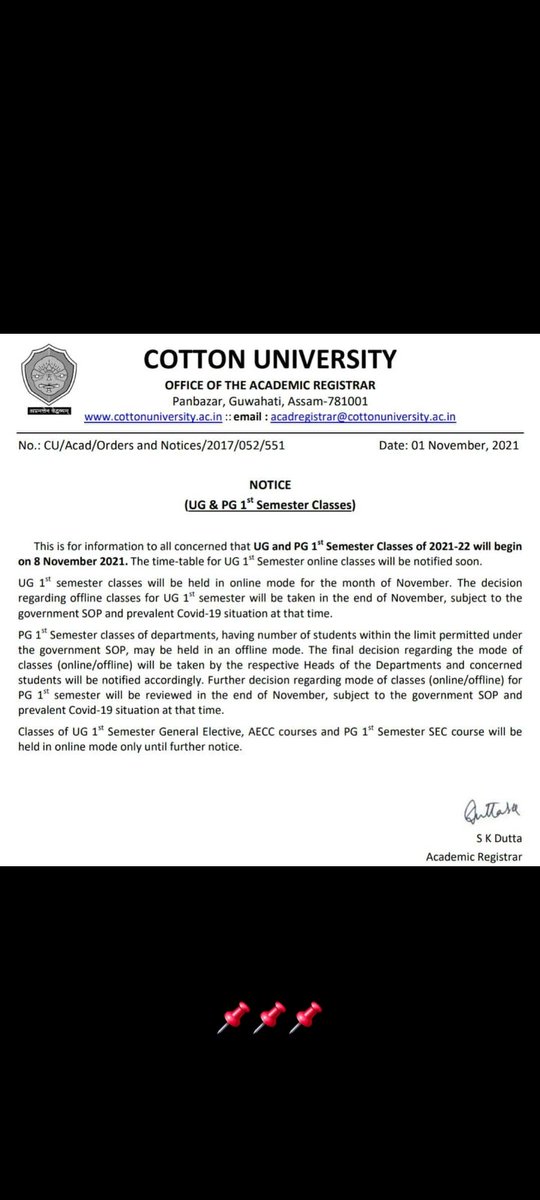 MDakuah's tweet photo. Each and every colleges along with Universities,and other prestigious institutes are following government given SOPs.But it is painful that our very own cotton University is following their own made SOPs. Aren't they playing with our future?
@himantabiswa 
@ranojpeguassam https://t.co/BBzjWcBiat