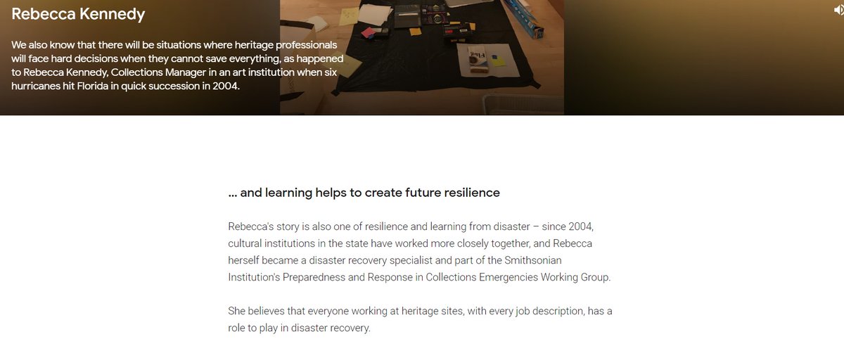 FoundInMuseums's tweet image. Day to day I question if I'm doing enough to protect cultural heritage, then @IIC_ kindly uses my words and work on their Google Arts &amp;amp; Culture climate action page. So incredibly honored! #CollectionsEmergency #MuseumLife artsandculture.google.com/story/sQVxLtn6…
