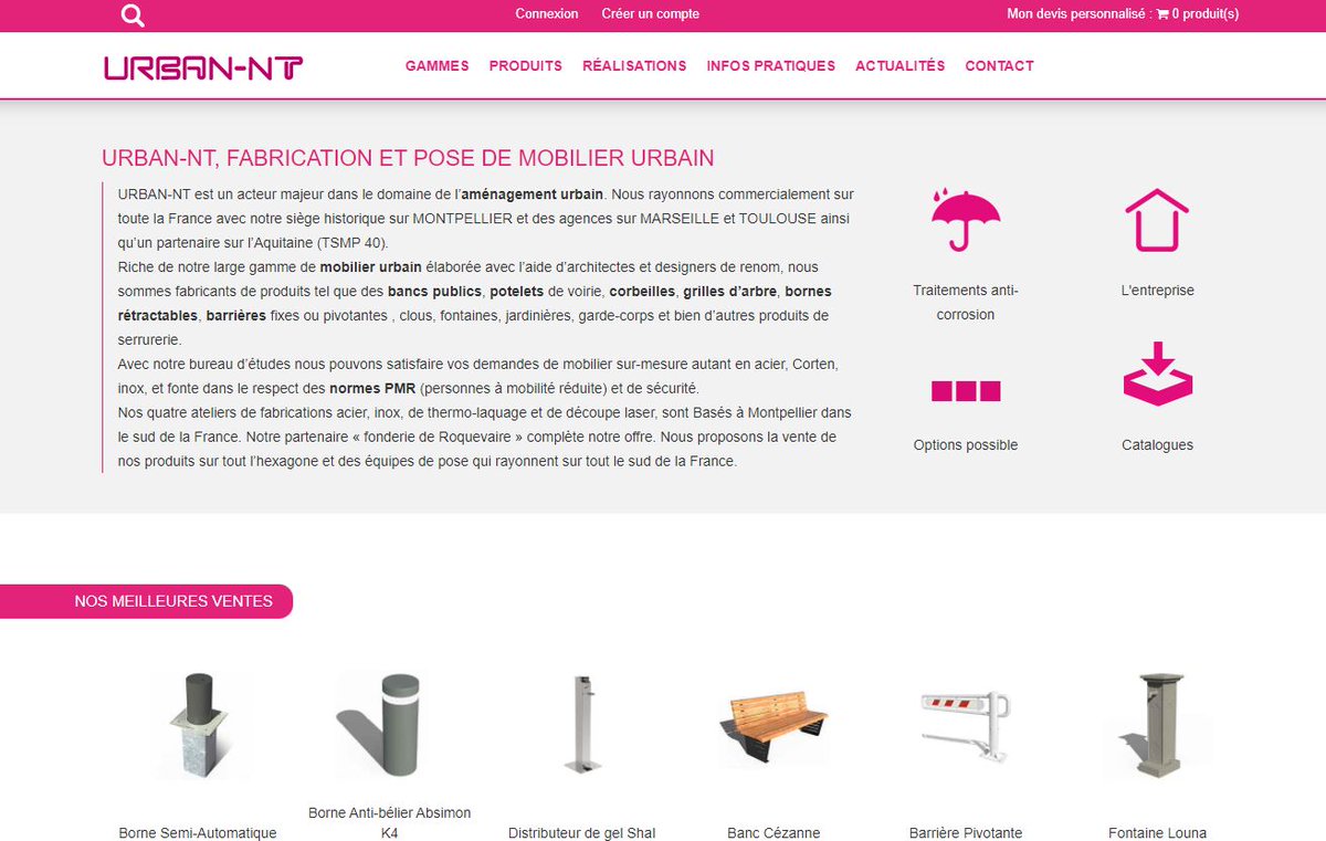 le_Calvados's tweet photo. Bornes anti-bélier, bancs, barrières, fontaines... : https://t.co/GzYd9CkEC2 , le spécialiste du mobilier de voirie https://t.co/GKZ9xwknxc