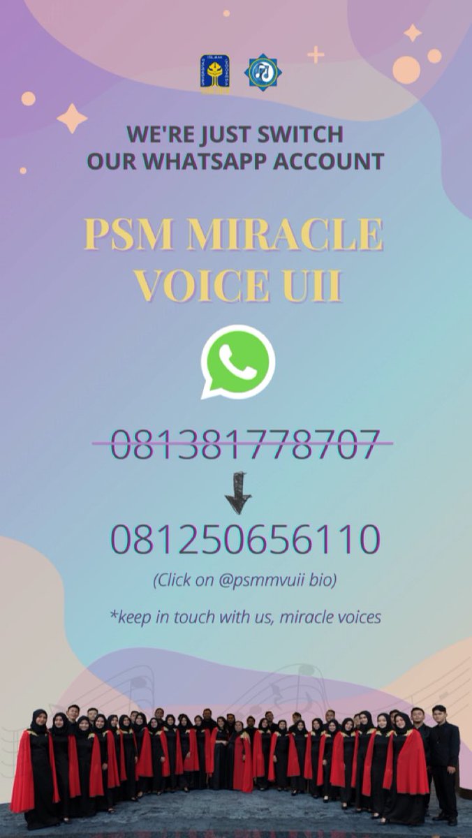 PSM Miracle Voices tweet media