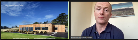 fsb_policy's tweet photo. Kenneth McKenzie from FSB Award winner Highland Farm Cottages talks about the steps they've taken as part of their journey to #NetZero, from using sustainable heating and building methods to stocking local produce in their farm shop.
#NetZeroConfFSB #COP26 https://t.co/wtWpVh4OrA