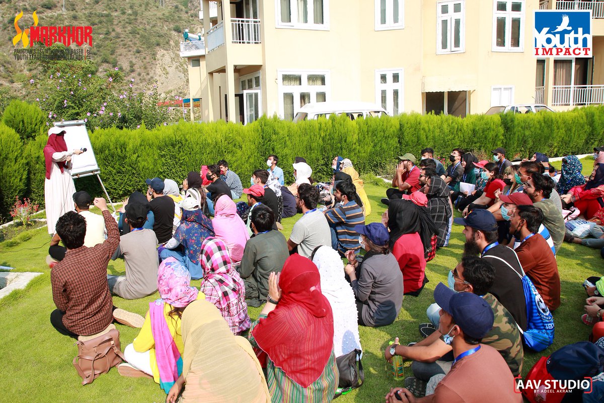 YouthImpact_'s tweet photo. Markhor' 21 declared open with a stream of joy and excitement. Markhor aims to inculcate self confidence, teamwork and vision for the community development.
#Markhor21
#WorldofPossibilities
#Itsthetime
#Holisticimpact
#TogetherWeCan
#thinklearngrow
#imagineandinspire https://t.co/k77Zw4lj7c