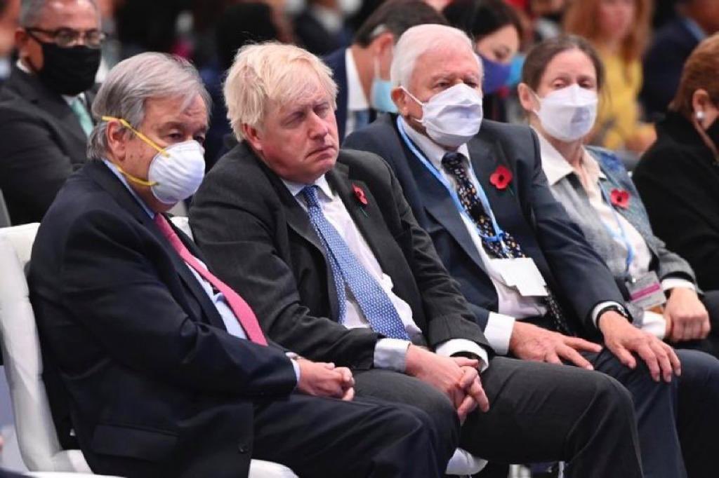 dan1jackson's tweet photo. Spot the difference!!! 
A fair summary of the UK at the moment!!
#COP26 #SleepingOnTheJob #OutOfTouch https://t.co/1zA46jiKMI