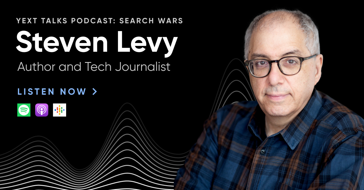 yext's tweet photo. The world's biggest social media platform just re-branded. Now what?
@StevenLevy, Editor-at-Large at @WIRED & author of "Facebook: The Inside Story" joins our #YextTalks podcast to talk tech controversies & search ethics.
Tune in: https://t.co/KmG8YaEw0T https://t.co/ELTxqdOuWR