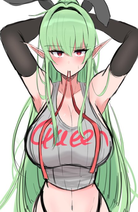 バニーの支度(?) 