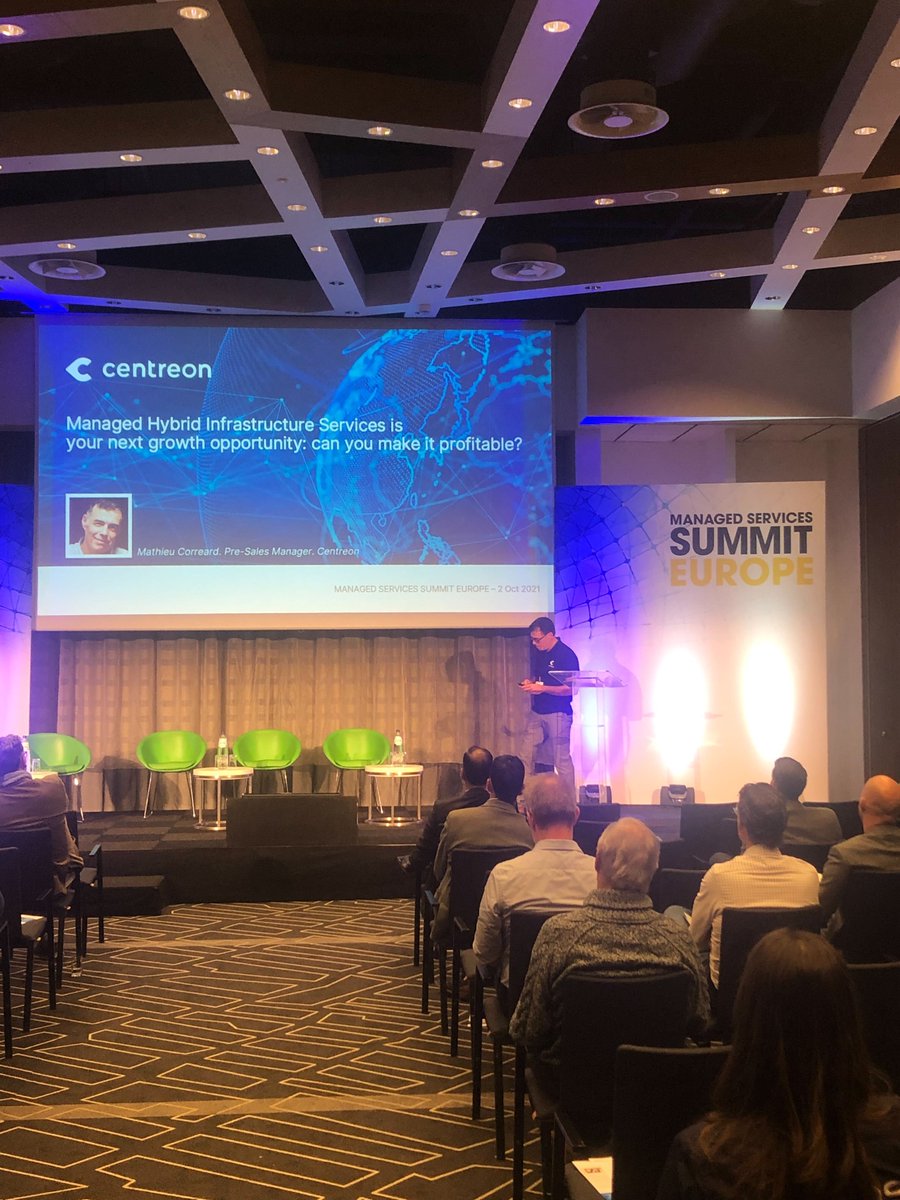 Centreon's tweet photo. Come see us on stand at #ManagedServices Summit in #Amsterdam today to find out more about the future of #ITmonitoring 🧐 #mshsummit https://t.co/gnvGWJBPVM