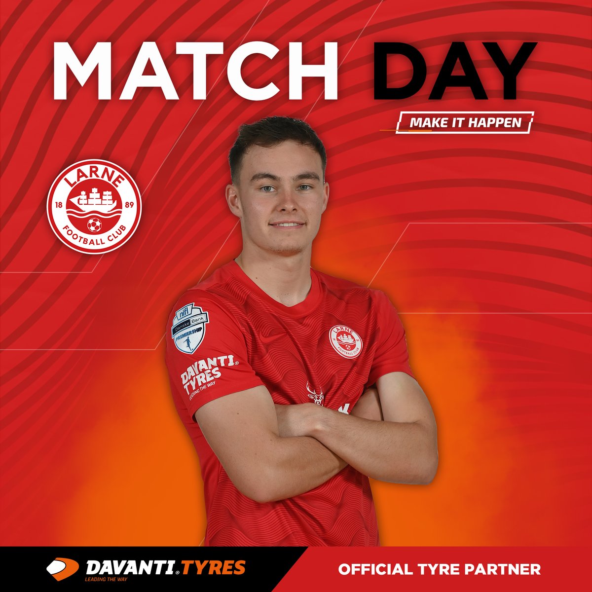 Davanti_Tyres's tweet photo. It's 4th vs 5th in tonight's game for the #InverReds 🔴 as @Glentoran visit Inver Park in what promises to be a thrilling game with both teams looking to climb the table! ⬆️

Can @larnefc #MakeItHappen and come home with maximum points? We think so! 💪 https://t.co/WexqwgyfMl