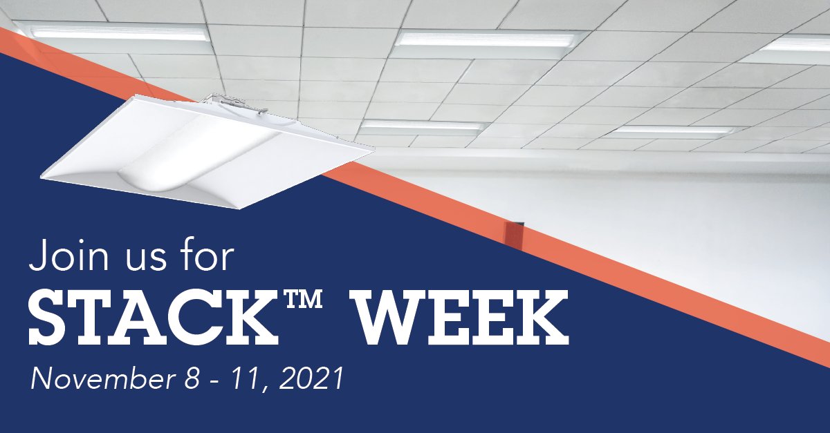 AcuityBrands's tweet photo. Thirsty for more STACK info? Register for STACK WEEK where we will take a deeper look at STACK PACK and STACK Switch, the newest lay-ins from Lithonia Lighting®. Register today by visiting https://t.co/WQAtkdQTmF.
#STACKFAM #STACKPACK #STACKSwitch #STACKweek #LithoniaLighting https://t.co/zmrWGeXDzX