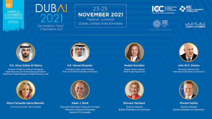 80+ speakers from govts, businesses and chambers of commerce are gearing up for the 12th World Chambers Congress. #12WCC @dubaichamber 

🔗 bit.ly/3mzKegW