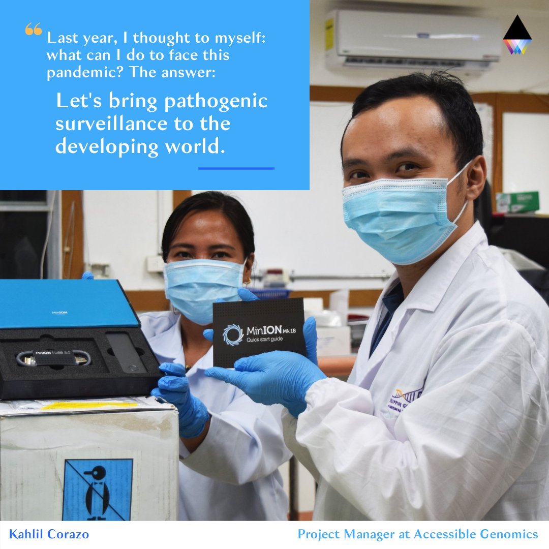 JOGL (@justonegiantlab) on Twitter photo What if all labs around the world had access to genetic sequencing?  🧬
Come together with <a href="/kcorazo/">Kahlil Corazo 🧭 Explorations.ph</a>, Project Manager at Accessible Genomics, on November 3 at 1 PM CET, to think collectively about the issue of Biotech accessibility! 
Register at meetup.com/JustOneGiantLa… What if all labs around the world had access to genetic sequencing?  🧬
Come together with <a href="/kcorazo/">Kahlil Corazo 🧭 Explorations.ph</a>, Project Manager at Accessible Genomics, on November 3 at 1 PM CET, to think collectively about the issue of Biotech accessibility! 
Register at meetup.com/JustOneGiantLa…