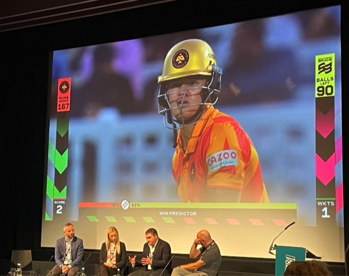 Brilliant day at the <a href="/broadcast_sport/">Broadcast Sport</a> #techinnovationforum fantastic insights into the making of  <a href="/thehundred/">The Hundred</a> + developments in VR and AI across the sports sector