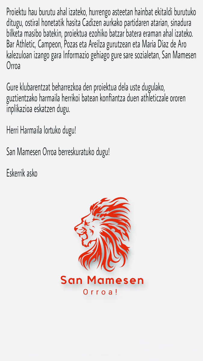 KOMUNIKATUA

#SanMamesenOrroa