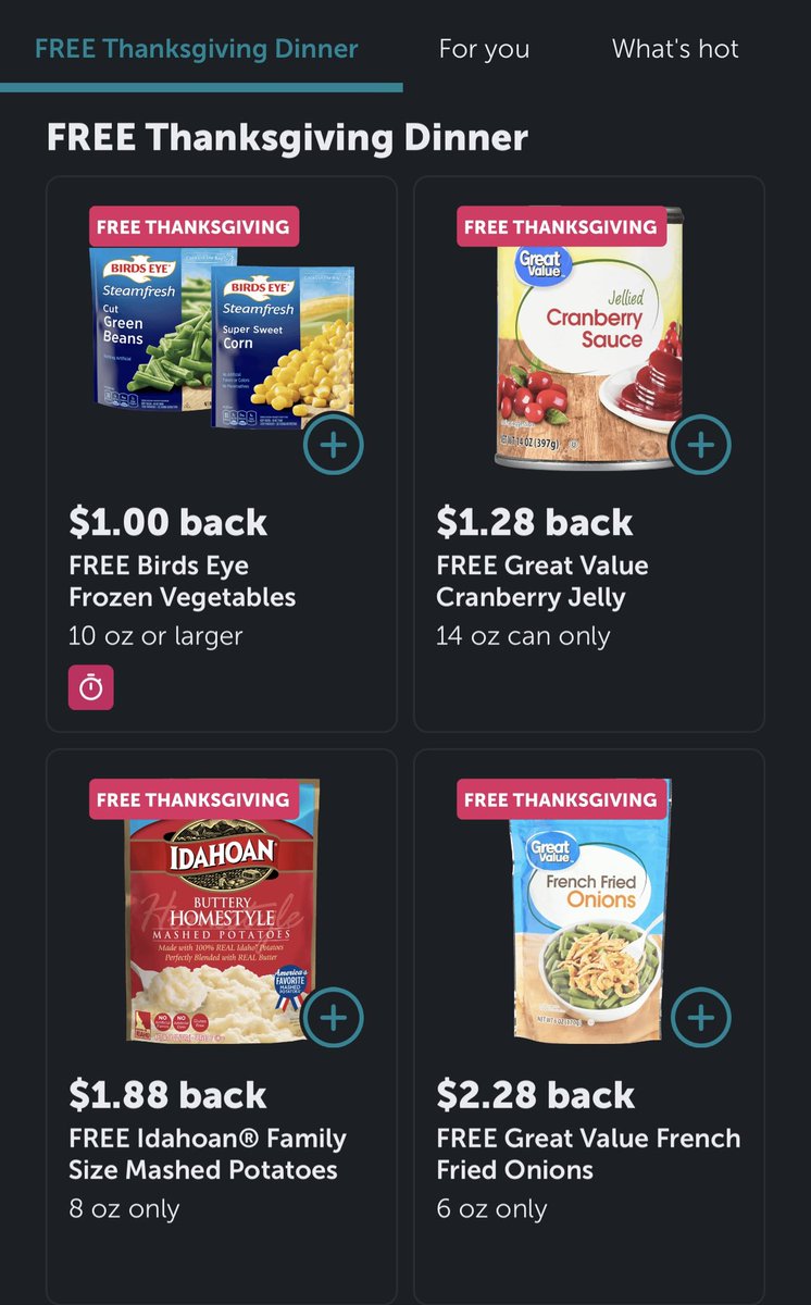TiffsDeals's tweet photo. 9 #FREE items from Walmart - buy them and then get instant 100% #cashback! 

You can buy in store and take a pic of your receipt or Walmart curbside 

make sure to click on the #offers in the “free” section) You might have a few more you can add too! 

https://t.co/PBoELAHEYp https://t.co/1p0u8oQxXF