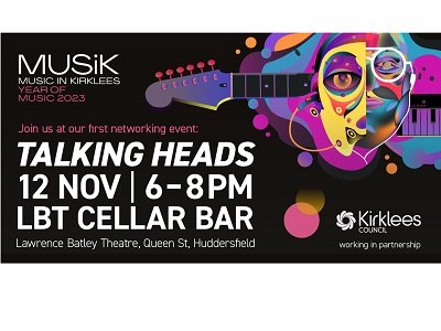 If you are an individual, business or organisation working in the #music industry in #Kirklees, the #YearofMusic2023 Team would like to invite you to join them at their first networking event.  shar.es/aWdQDi