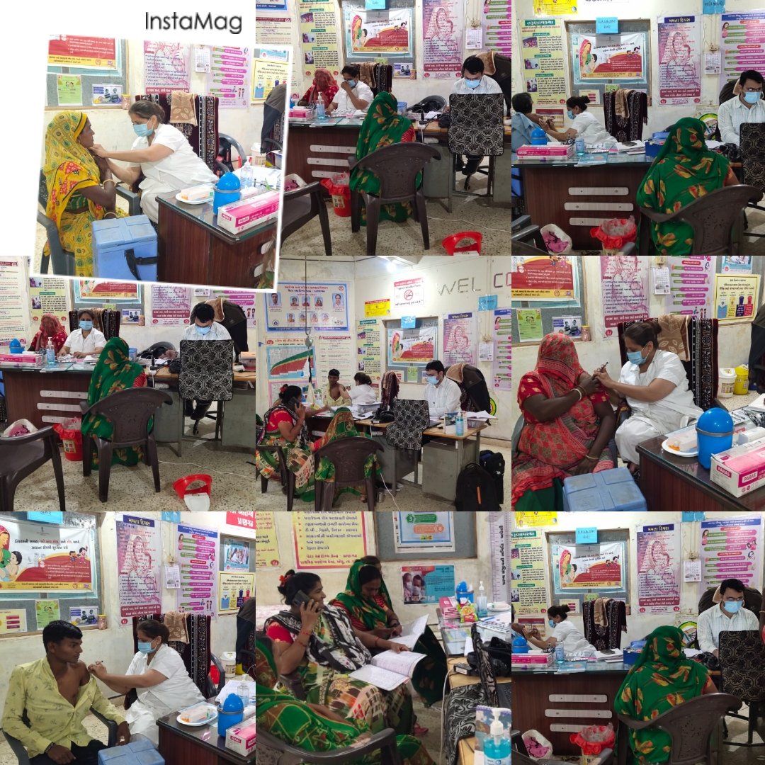 Covid-19 Vaccine Night Session At Village_Prangadh SC_Prangadh PHC_Khodu TA_Wadhvan DI_Surendranagar.....