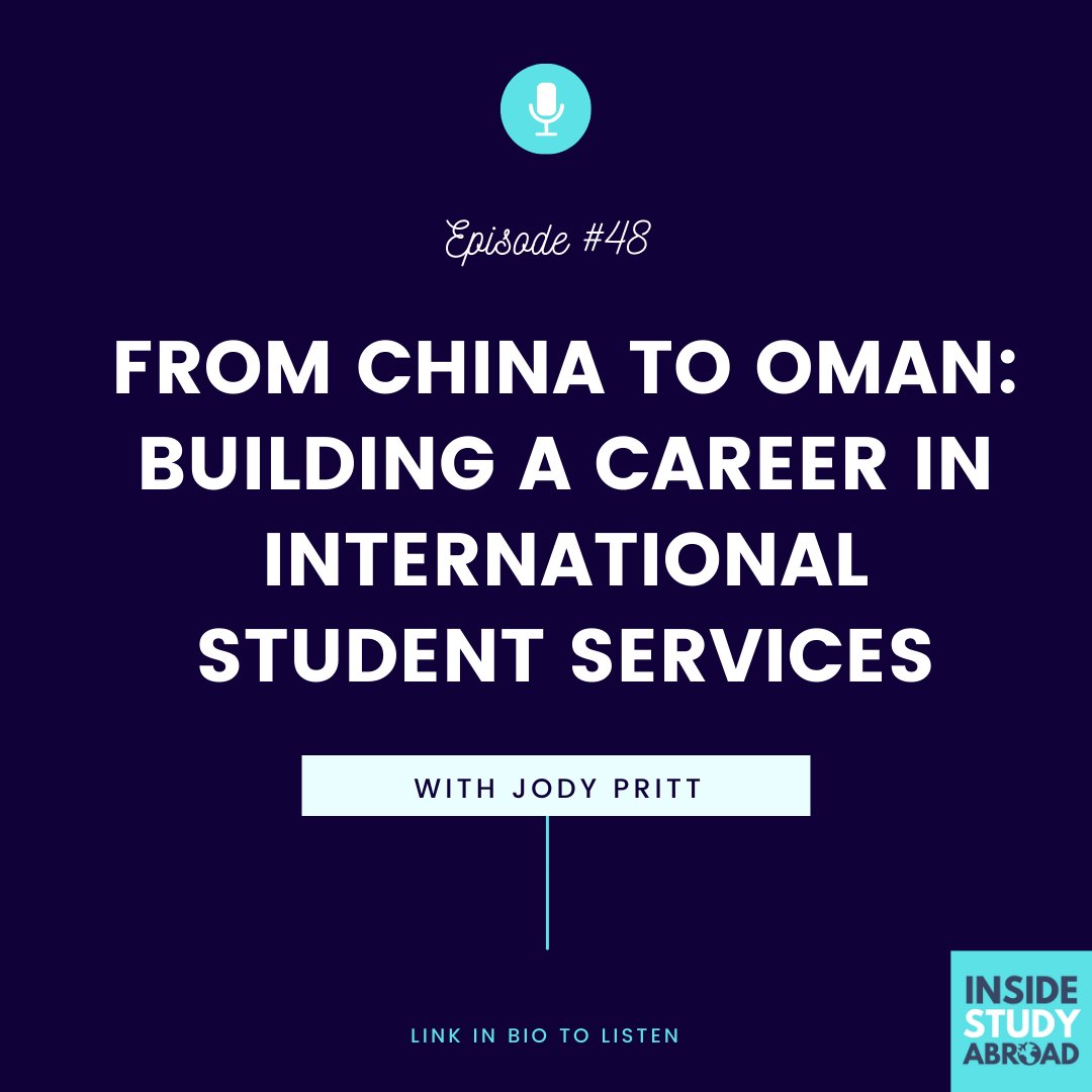 instudyabroad's tweet photo. Are you interested in working with international students? Have you been exploring a career in international student services? Have you wondered what it’s really like to be an international student advisor?

LISTEN NOW: https://t.co/IFJIT8c5JZ https://t.co/IPtTN0PW2u