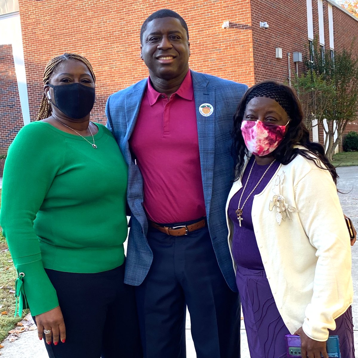 electjohnfunny's tweet photo. Voting has always been a sacred right &amp; important activity for me. Today, I was humbled to vote for myself. It was “funny” to see FUNNY on the ballot, but also an honor. I wish my mom could've seen this. Polls are open until 7pm! #JohnFunny4Brookhaven #JohnFor4 &amp; #4ForAll #gapol https://t.co/KgJdRftgrG