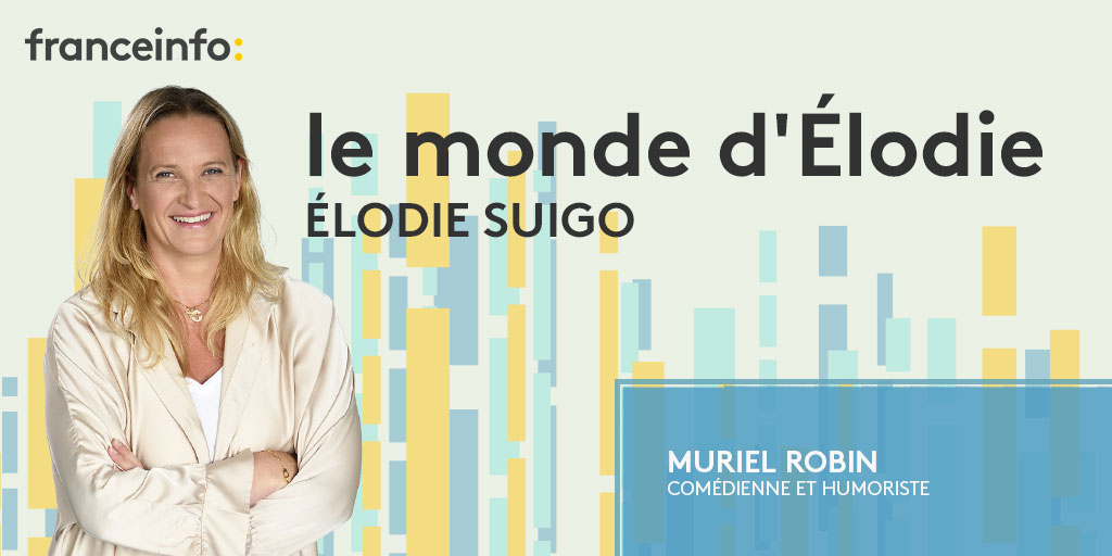 franceinfopro's tweet photo. Aujourd'hui, @ESuigo reçoit @MurielRobinCOM, comédienne et humoriste qui sera à l'affiche de nouvelle série d’@ARTEfr « Doutes ». #LeMondedElodie

📍 Le monde d'Elodie à suivre à 10h23 sur franceinfo 📻⤵️
https://t.co/pkeM5sY7zp https://t.co/dc0bq8zlBh