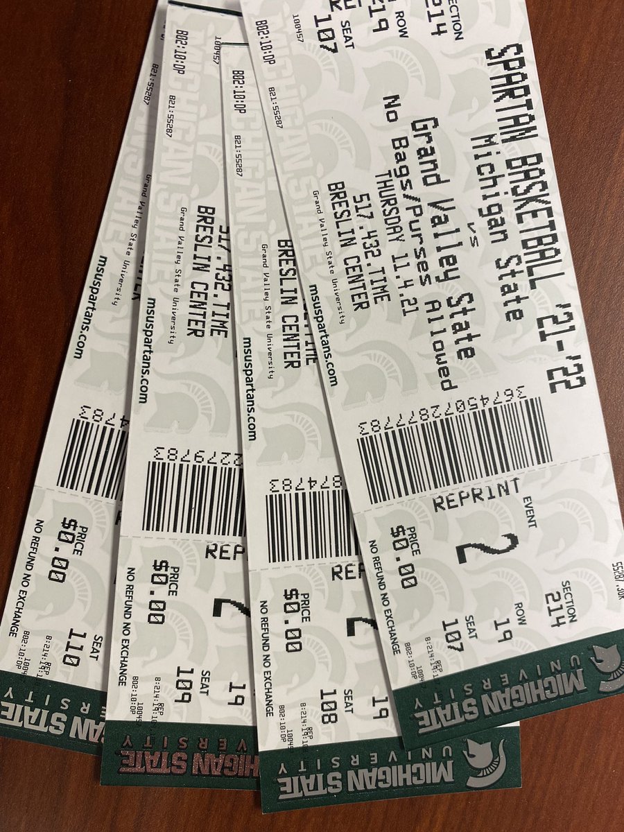 🎟 TICKET GIVEAWAY! 🎟

We’re giving away FOUR tickets to Thursday night’s exhibition game at the Breslin Center! 

You must follow this account and retweet this for your chance to win. Keep your DMs open, we’ll message the winner!