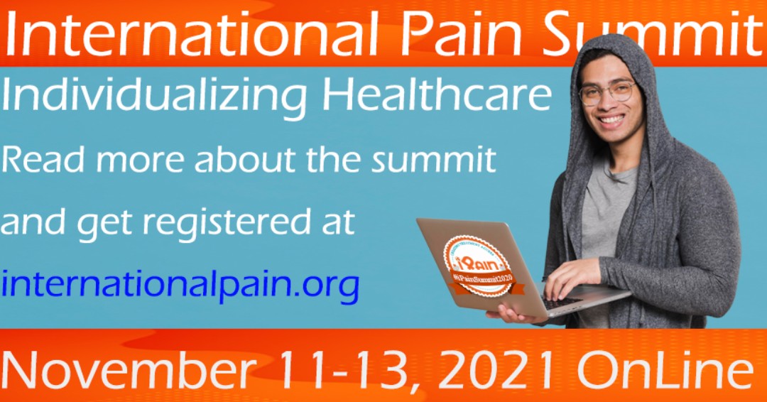 iPainOfficial's tweet photo. You only have 9 days to join in to the 2021 #iPainSummit - Nov 11-13, 2021 - FREE online. Must Register - https://t.co/FKylnyrqNV #IndividulizingHealthcare #ChronicPain #NERVEmber #iPainLiving https://t.co/L20v3R8uJn