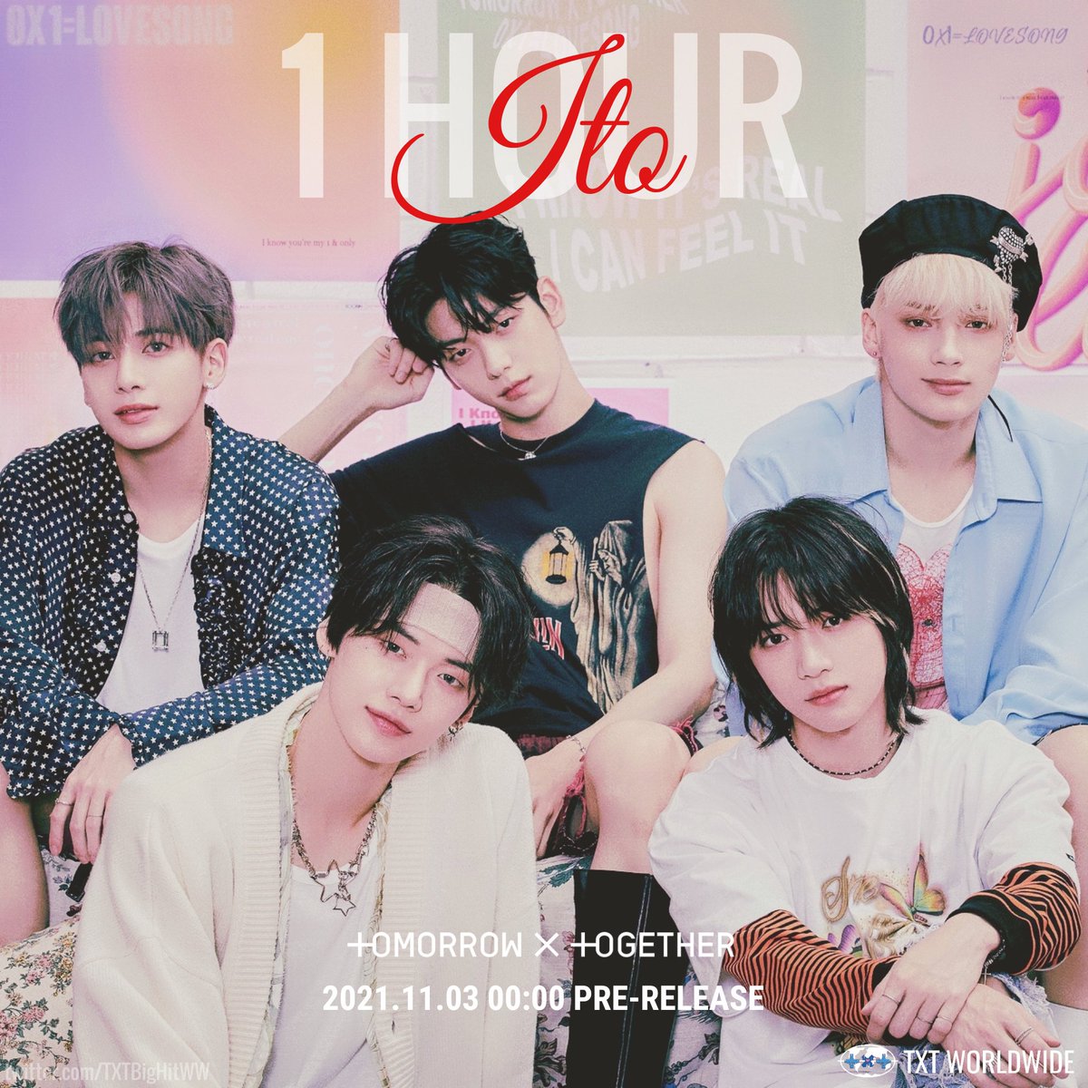 TOMORROW X TOGETHER's third Japanese original song 「Ito」 will be broadcasted on NHK FM's “GReeeeN HIDEの ミドリの2重スリット” 📻 before its release.

Listen here (use VPN)
🔗 nhk.or.jp/radio/player/

#TXT_Ito解禁 #TXT_Ito
ITO JPN TRACK OUT NOW
#TOMORROW_X_TOGETHER
<a href="/TXT_members/">TOMORROW X TOGETHER</a>