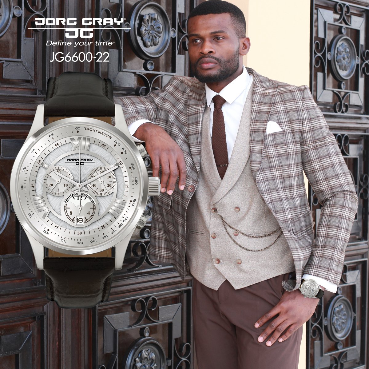 JorgGray's tweet image. The JG6600-22 comes equipped with a leather black band and silver case-bezel to dress up any attire. Perfect for the work place or a night out with friends bit.ly/2Zwe50o #jorggray #watches #menswatches