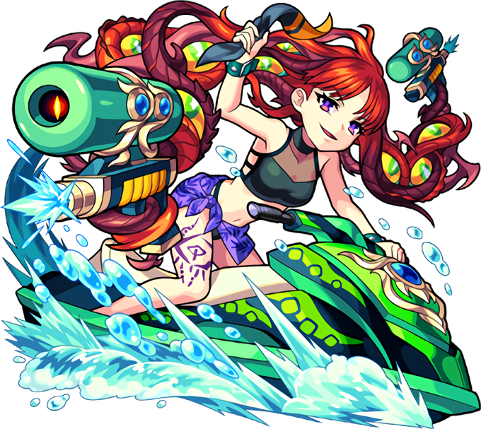 モンストのアザトースαとブリュンヒルデ
モンストのキャラ初めて剥いだけど逆に難しかった… 