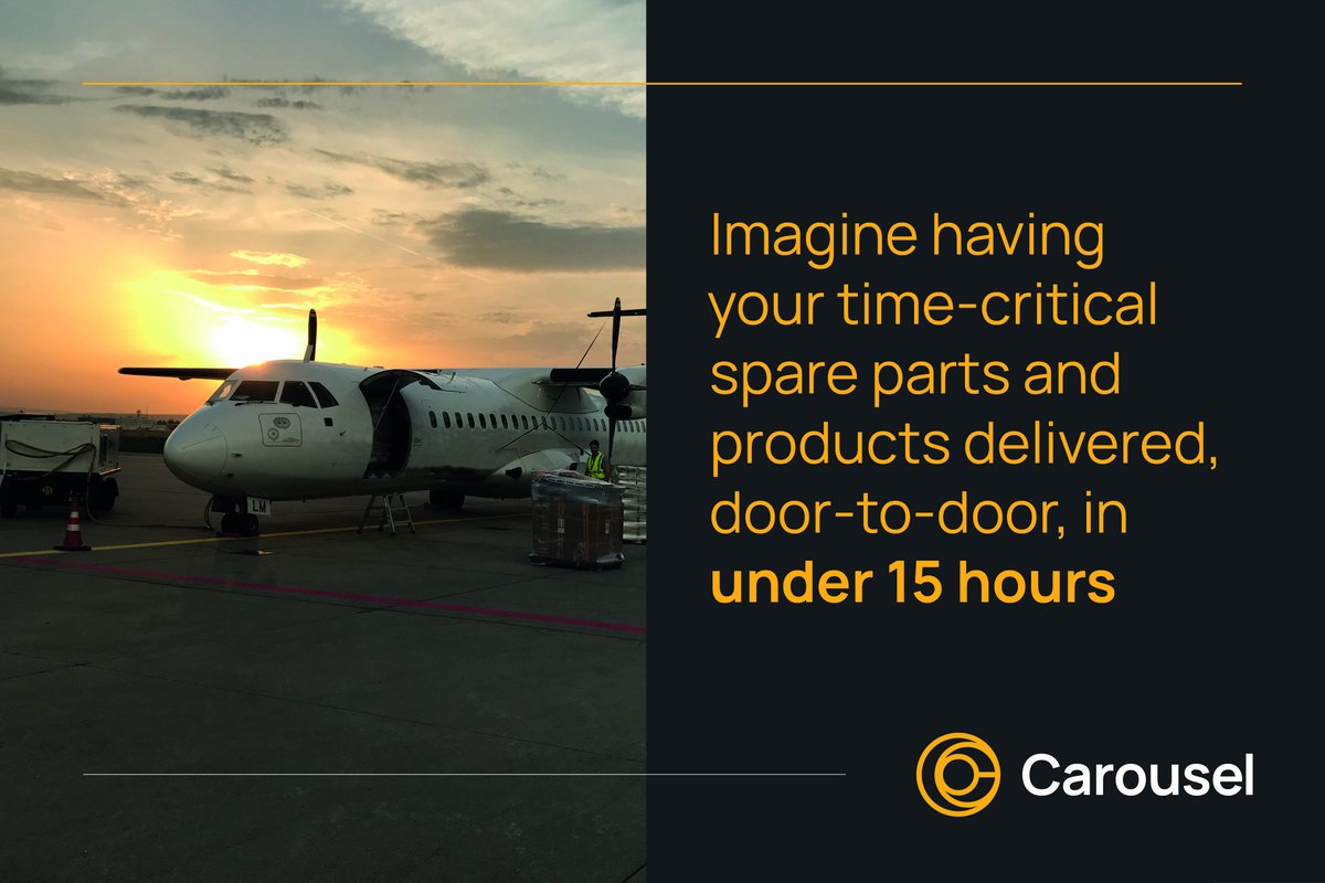 We've planned our cargo flights around our own time schedule, meaning later cut-offs &amp; door-to-door delivery of your parts and products in less than 15 hours.

With an in-house airside handling team, we have complete end-to-end control. Find out more > hubs.li/H0-s8mr0