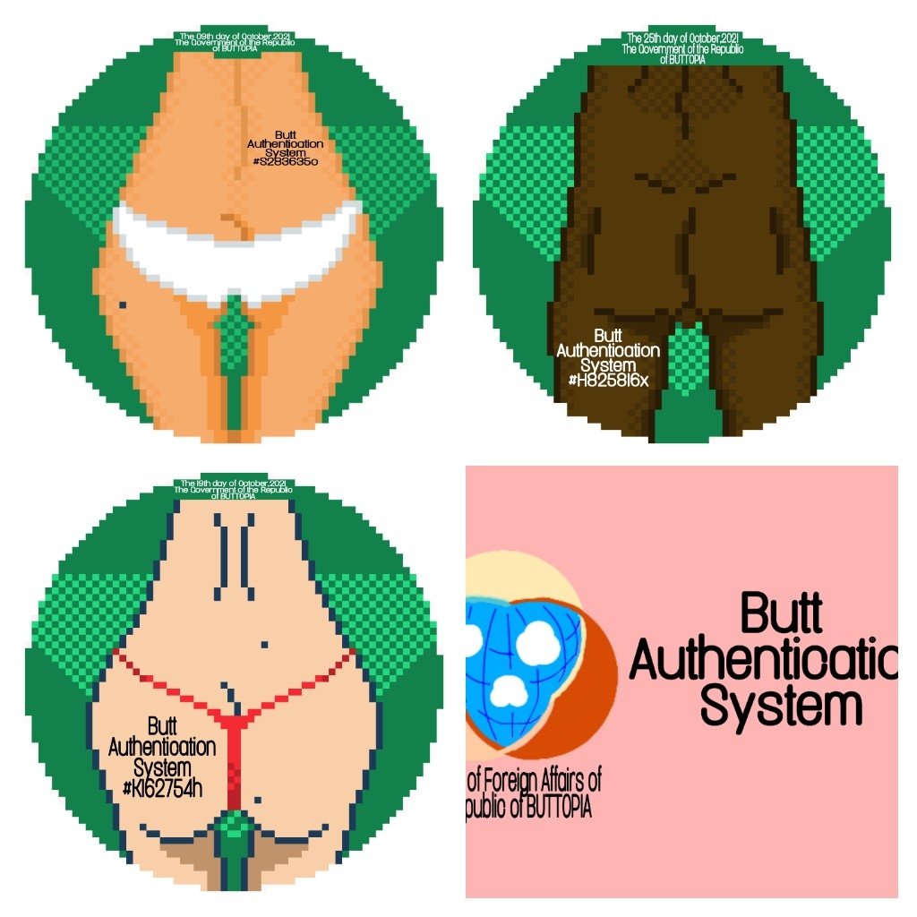OurButts's tweet photo. (2/2)ブットピア共和国@OurbuttsのPINNEDツイートにウォレットアドレスを入力してください。(#Polygon を使用)
#Buttopia はまだ新しい国です。お尻に優しい #Metaverse の作成にご協力ください。
ありがとう🍑
#NFTCommunity #NFTGiveaway #NFTJapan #cryptoart https://t.co/Rsujv5V9lI