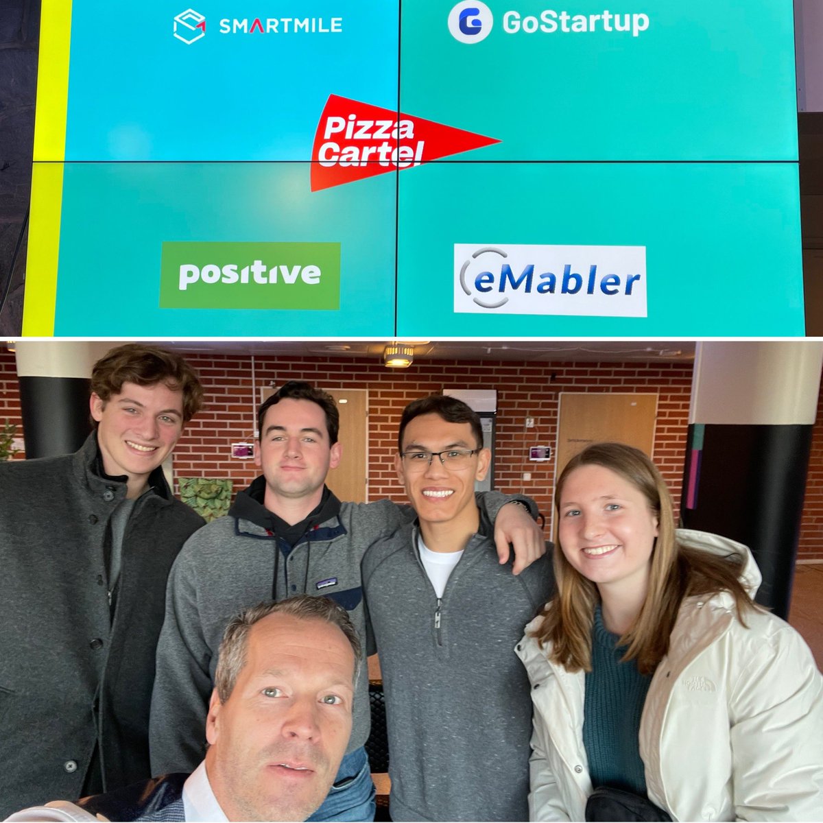 Today #mba students from #Copenhagen visited #maria01 and we discussed about #startup and @eMabler_abler