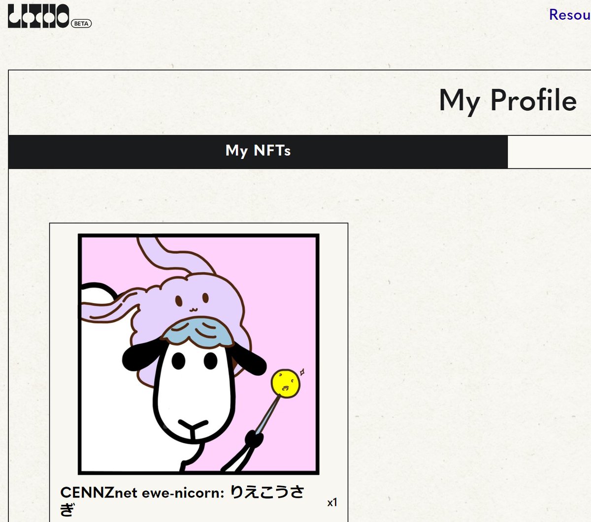 riecousagi's tweet photo. 来てた✨ありがとうございます🐑🐑
#NFSheep
昨日の時点でCENNZステーキングしてる人にはきてるらしい!
来てないなと思ったら…Litohに「ステーキングしてるウォレット」が接続されているか確認してみて、それでも来ていなければDiscordで連絡してくださいとのこと!
いろんな🐑見たい👀 https://t.co/gC8UGf3Lwx