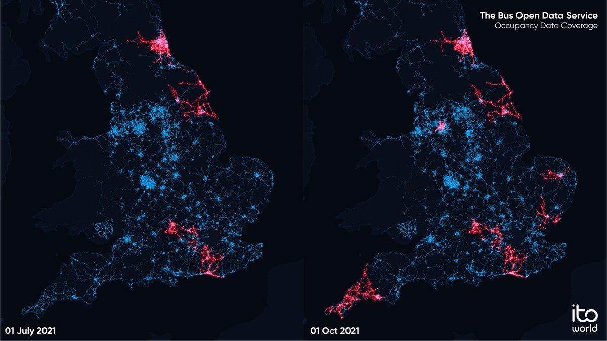 busopendata's tweet photo. Ding that bell!ππ
Congratulations to @TheGoAheadGroup for leading the way publishing real-time data on how busy their buses are on #BODS! π
Great to see additional data in #Manchester, #Cornwall & #EastAnglia helping passengers make informed decisions
@itoWorld #HowBusyIsMyBus https://t.co/OUxmcvuAol