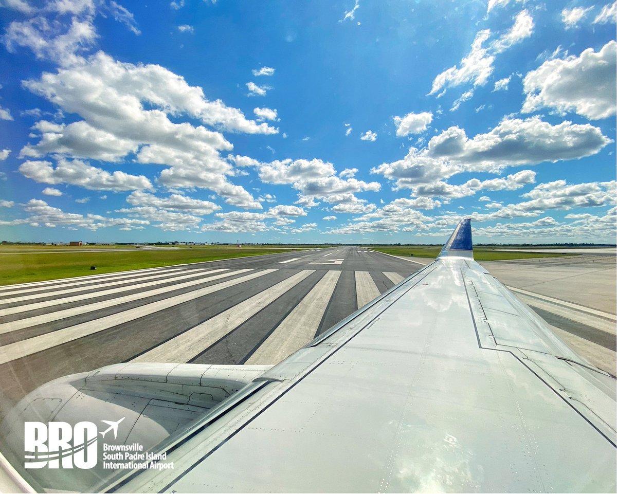 BRO_SPI_Airport's tweet photo. Only when you fly BRO you get to really enjoy these views!
SpaceX’s Starbase and South Padre Island are a short drive (under 30 minutes) from BRO.
No other Airport in the Valley brings you closer to where you want to go.
#FlyBrownsville ✈️
#CloserToWhereYouWantToGo
#BTX #SPI https://t.co/V7RpB2nZmE
