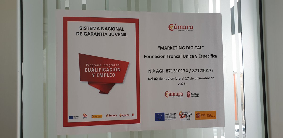 NemeSys20's tweet photo. Dentro del curso "Marketing digital", estaremos dando la parte de "Creación de páginas web". Gracias a #Lanzaestudio y a la @CamaraLanzarote por contar con nosotras una vez más 😊
#ContubernioDigital https://t.co/4v4Ov0hEan